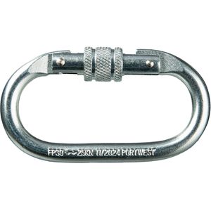 Portwest Karabinerhaken FP30SIR, FP30, Edelstahl, 100x10mm, groß, Tragkraft 100kg