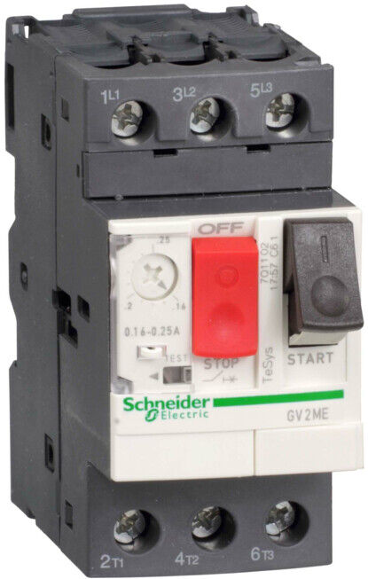 Schneider Electric Disjoncteur moteur 0,25-0,40A GV2ME03 (GV2ME03)