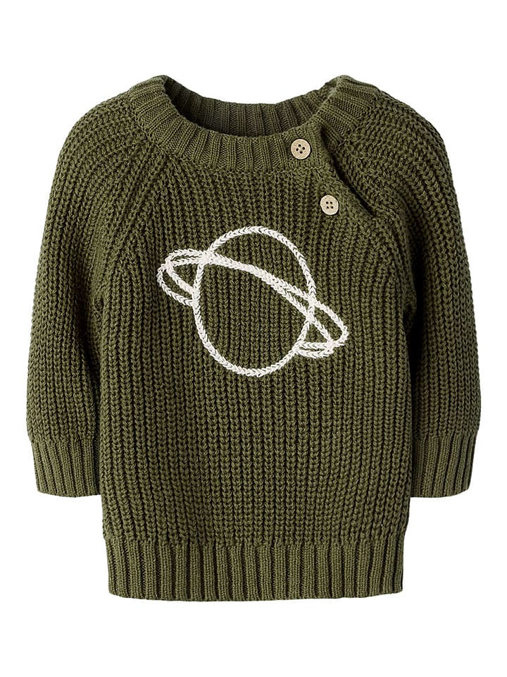 Lil Atelier Pullover "Emlen" in Khaki - 80