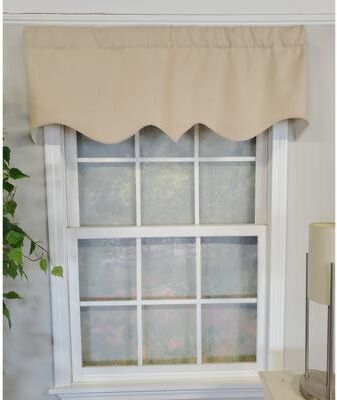 RLF HOME Slub Duck Regal Valance
