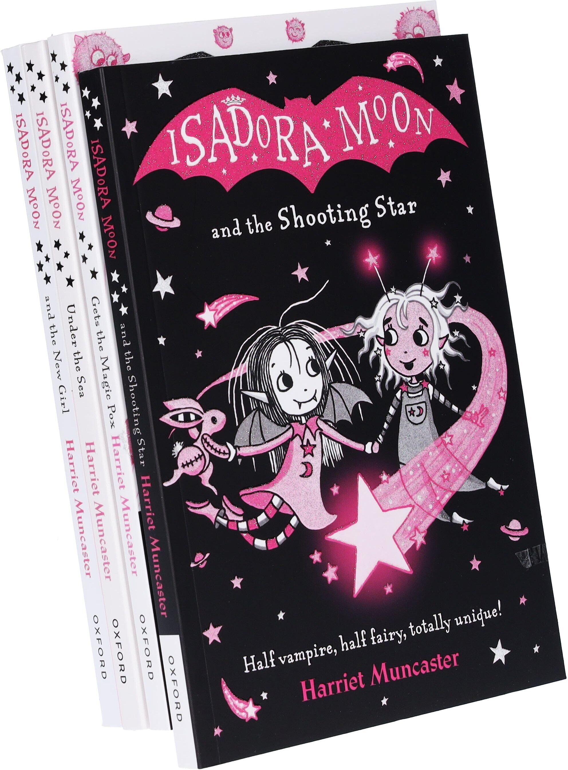 Isadora Moon by Harriet Muncaster (Vol. 14-17) 4 Books Collection Set - Ages 5-12 - Paperback Oxford University Press