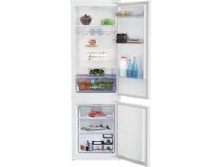 Réfrigérateur combiné - BEKO - BCHA275K4SN - Intégrable - 262 L (193 + 69) - FrostFree - Classe E - HarvestFresh - 177.5x54x54.5