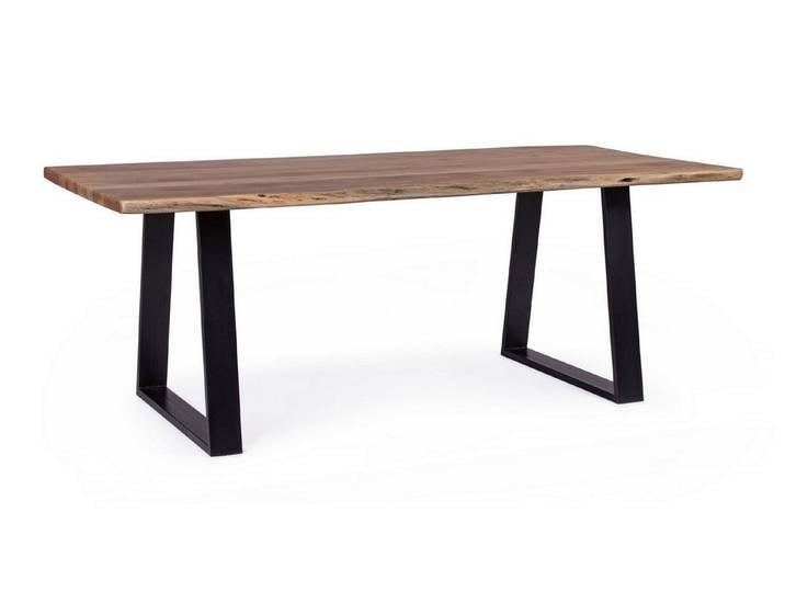 Natur24 Esstisch Tisch Artur 200x77x95cm Akazie Esstisch Tisch Esstisch