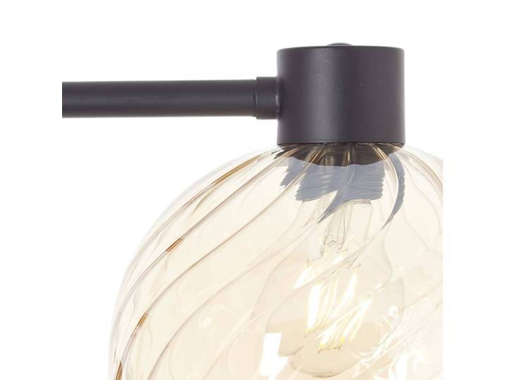 Brilliant Stehlampe Casto, schwarz, für Wohn- / Esszimmer, Metall, Modern, Stehlampe
