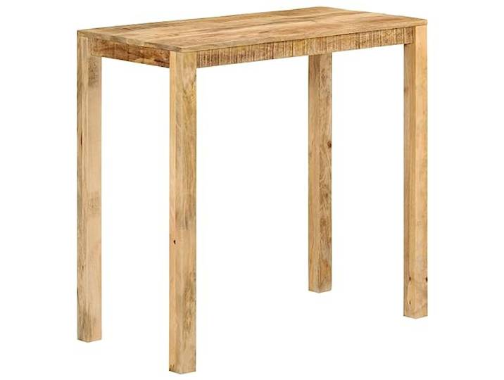 vidaXL Bartisch Bistrotisch Bartresen Stehtisch Tresentisch Partytisch Holztisch Beistelltisch Tisch Bar Bistro 112x55x108cm Massivholz Mango
