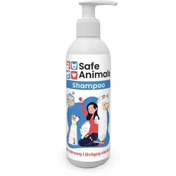 Safe Animals Shampoo 250ml – Shampoo für die tägliche Pflege der Haare und des Fells Ihres Hundes und Ihrer Katze
