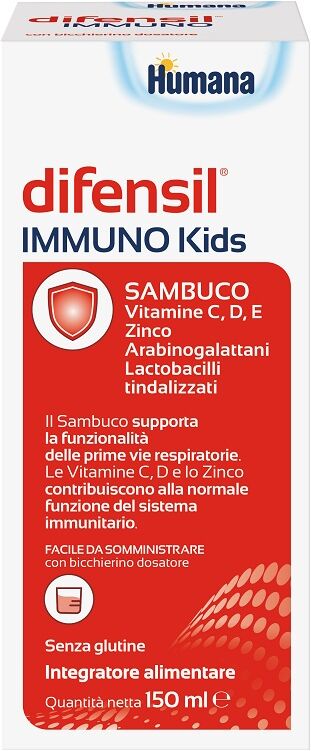 HUMANA ITALIA SpA Difensil Immuno Kids 150ml