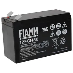 Blei-Akku Fiamm 12FGH36, 6,3 mm Faston Anschluss, 12 Volt, 9 Ah