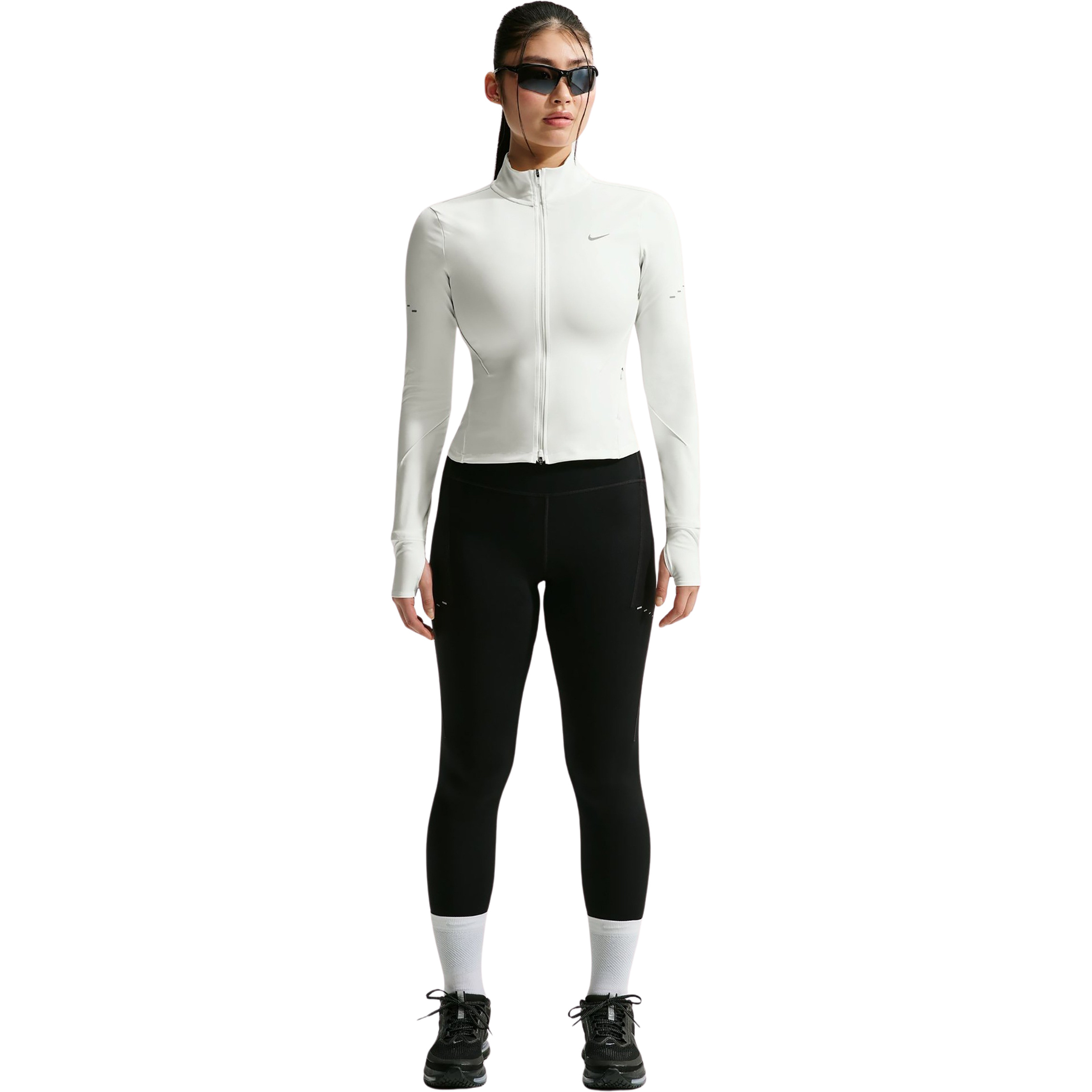 Nike Swift Df Damen Laufjacke weiss Größe XS Laufen | Trailrunning Schnell trocknend