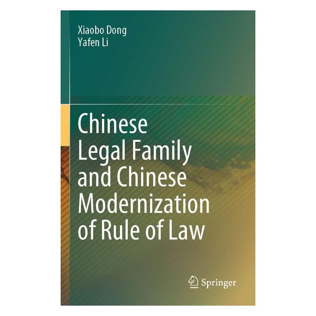 Umbreit Chinese Legal Family and Chinese Modernization of Rule of Law (Englisch, Softcover, Dong Xiaobo, Li Yafen, Xiaobo Dong) (72134965)