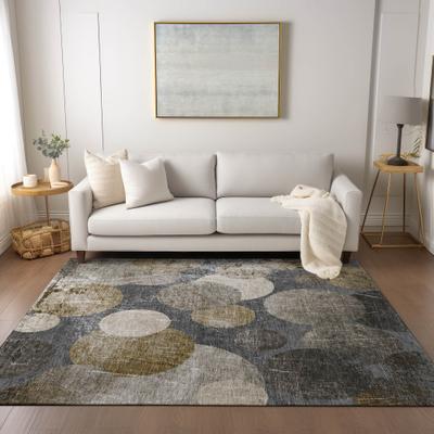 Addison Rugs Machine Washable Indoor/ Outdoor Bubbles Chantille Rug