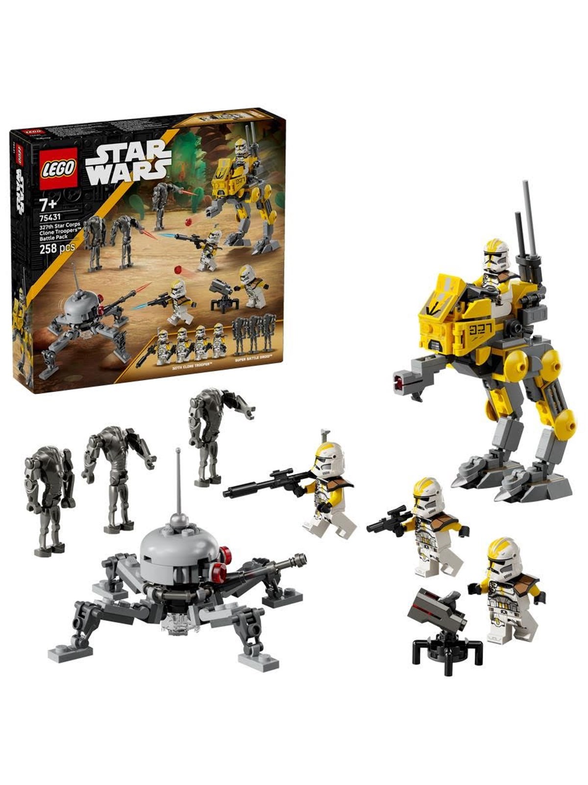 LEGO Star Wars 75431 Klonsoldaten des 327. Sternenkorps Battle Pack