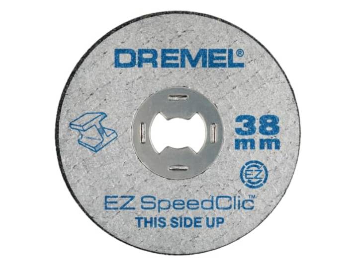 Dremel SC456B Speedclic Metalen Doorslijpschijven, Ø 38 mm, Set Met 12 Accessoires Voor Het Snijden Van Metaal)