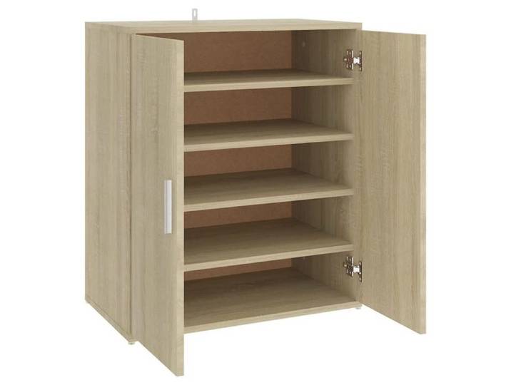 Bonne qualité - Armoire à chaussures - BONNIE - Commode à chaussures Chêne sonoma 60x35x70cm - Bois d'ingénierie - Meuble d'entrée