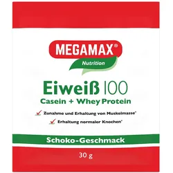 EIWEISS 100 Schoko Megamax Pulver 30 g Pulver