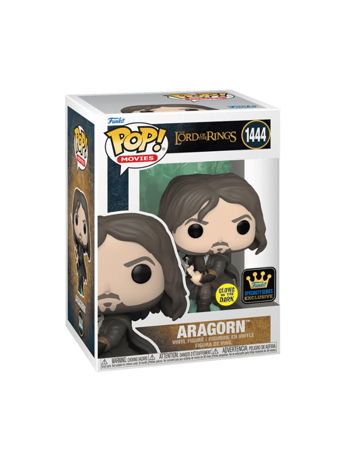 Funko! - Funko POP Vinyl LotR Aragorn Armee der Toten
