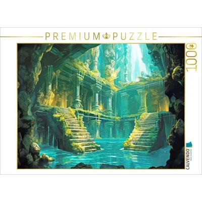 CALVENDO Puzzle Ruinen der versunkenen Zivilisationen | 1000 Teile Lege-Größe 64x48cm Foto-Puzzle für glückliche Stunden