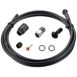 TRP Bremsleitungs-Kit 2000 mm schwarz Ø 5,0 Banjo Anschluss