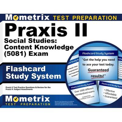 PRAXIS II Social Studies: Content Knowledge (5081) Exam Flashcard Study System, Nonbook von , Mometrix Media Llc, 978-1-61072-739-6