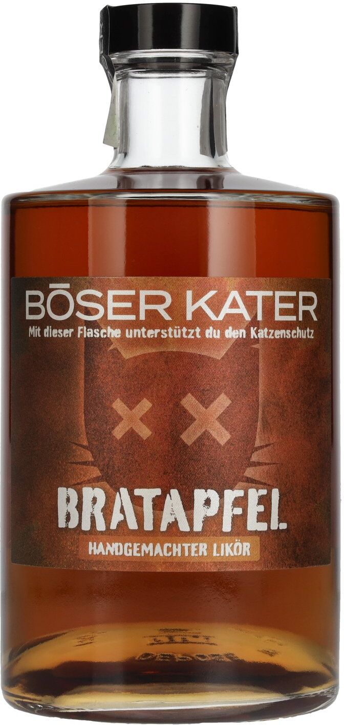 BÖSER KATER Bratapfel Likör 20% Vol. 0,5l