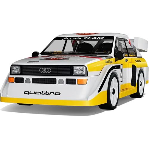 Cobi Audi quattro S1 E2 (Maßstab 1:35)
