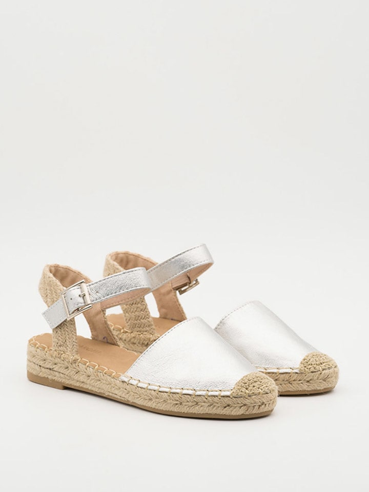 Bellucci Espadrilles in Silber - 36