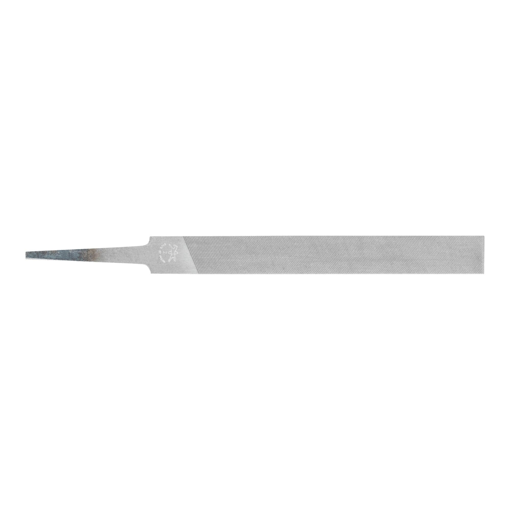 PFERD TOOLS Werkstattfeile Flachstumpf 100mm Hieb 2 universell zum Schruppen und Schlichten (11101102)