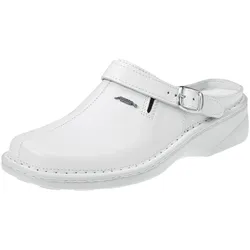 Abeba, Sicherheitsschuhe, Clog weiss - 41, 6903 Berufsschuhe Reflexor Damen, OB (OB, 41)