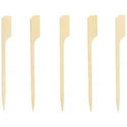 PAPSTAR 2500 Fingerfood - Spieße "pure" 9 cm "Golf" (37277, 10x250 Stück)