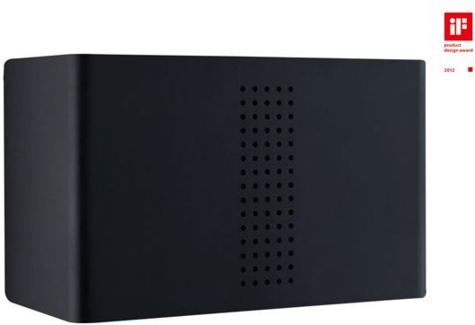 Proox Händetrockner ONE dark passion DP-010 Infrarot, Alu schwarz