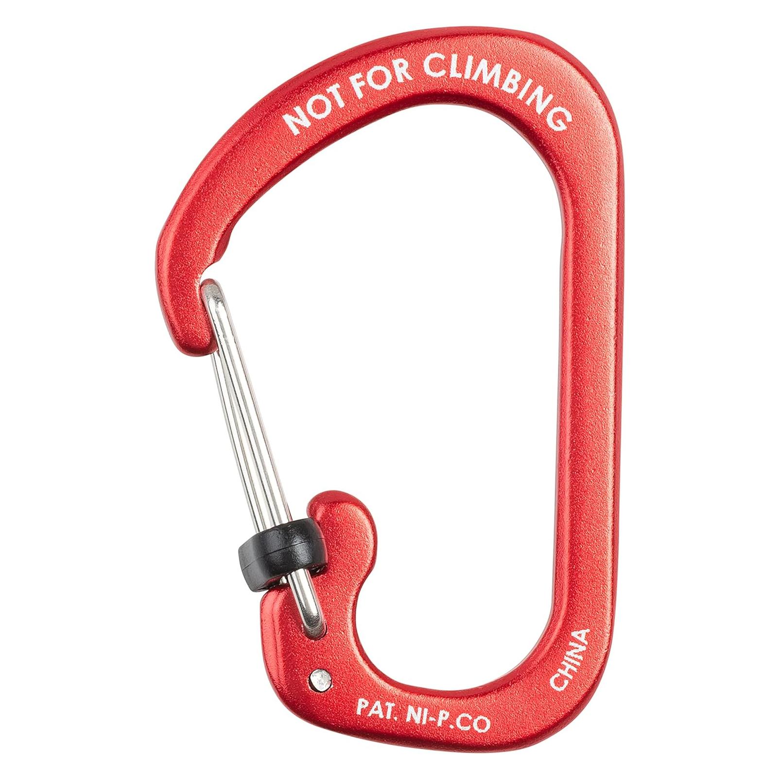 Nite Ize SlideLock Carabiner Aluminum #3 (CSLA3-10-R6)