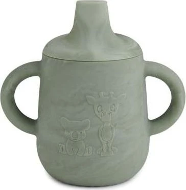 Nuuroo Schnabeltasse Aiko 140ml, Light Green Mix (5715235011671)