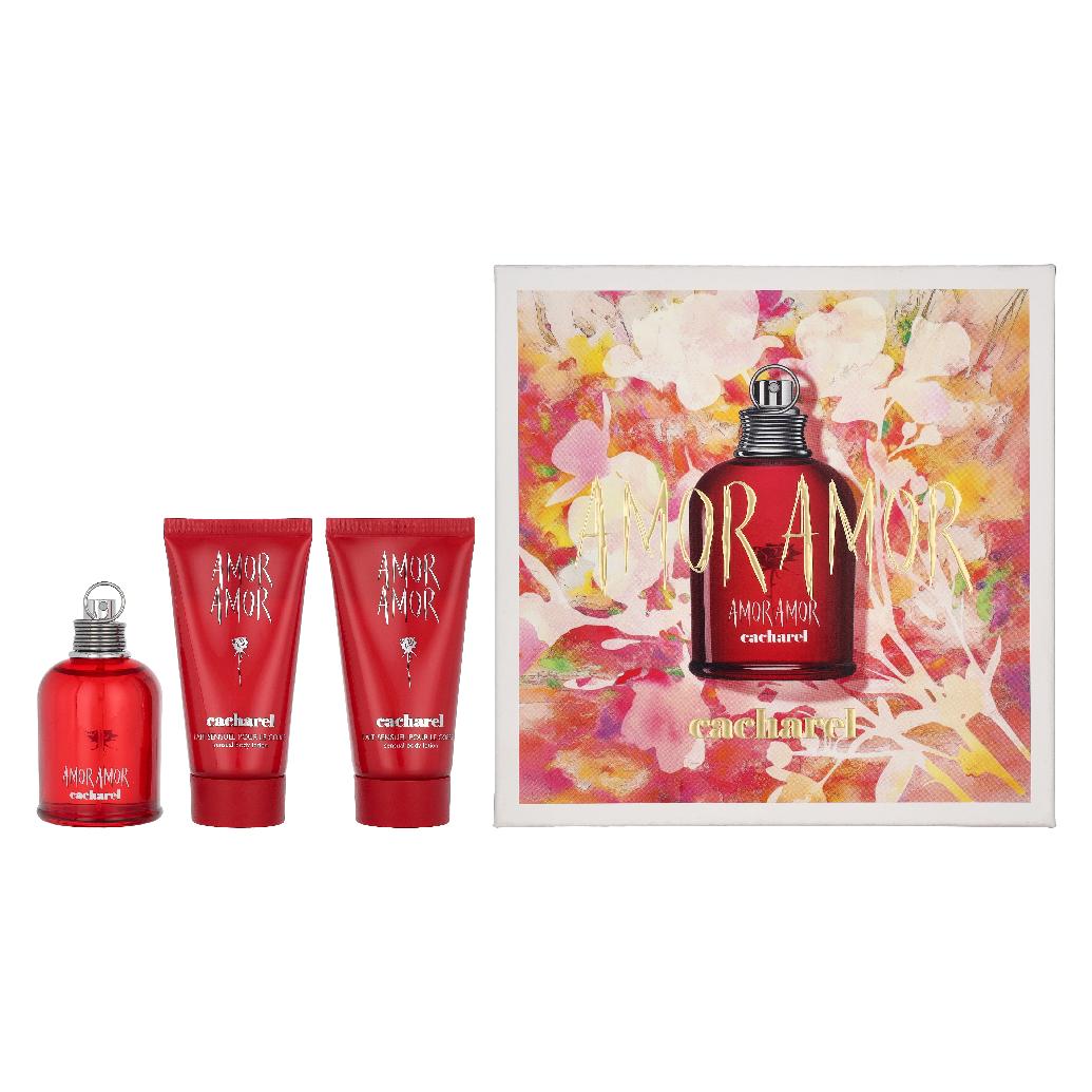 Cacharel Amor Amor (Körperpflegeset, Parfum Set) (LG248800)