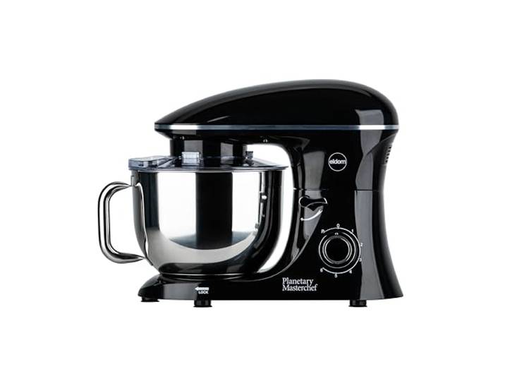 Küchenmaschine, Planetenmischer, Schüssel mit Edelstahlgriff mit einem Fassungsvermögen von 6,2 Litern, 6 Geschwindigkeitsstufen, Teigmaschine zum Rühren, Kneten und Aufschlagen, Spatel, 2200w