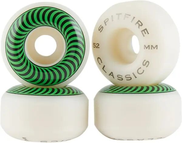 Skateboard Rollen Spitfire Classic 4 Stk. (52mm - Grün)