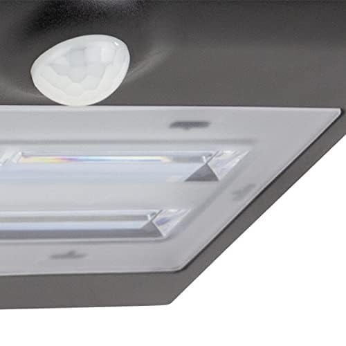 REV Solar LED vlinder met bewegingsmelder, 3,2 W, zwart