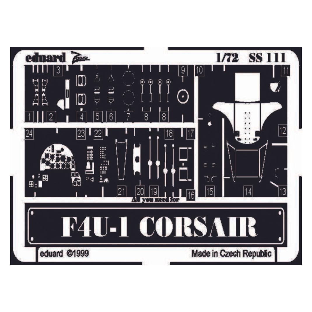 Eduard F4U-1 Corsair (SS111)