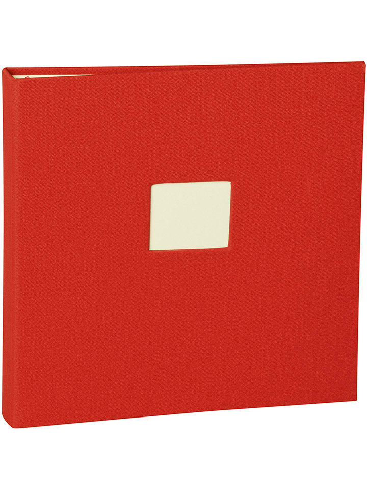 Semikolon Foto & Gästebuch in Rot - (B)25 x (H)24 cm - onesize