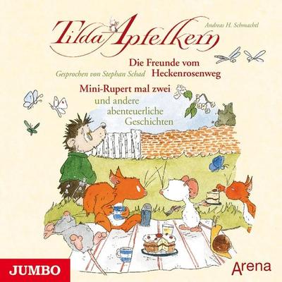 Tilda Apfelkern. Die Freunde vom Heckenrosenweg. Mini-Rupert mal zwei - Andreas H. Schmachtl, Audio, 4057664063403