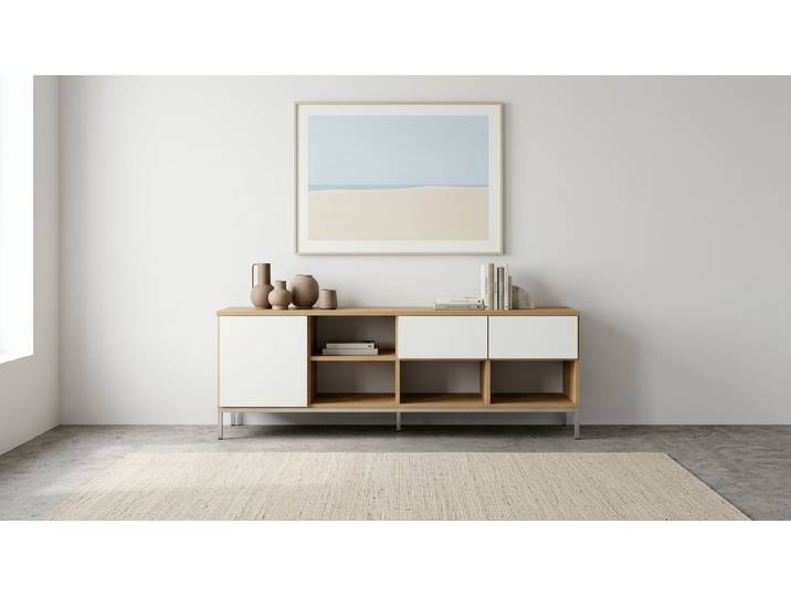 Buffet sur-mesure Chêne Naturel huilé