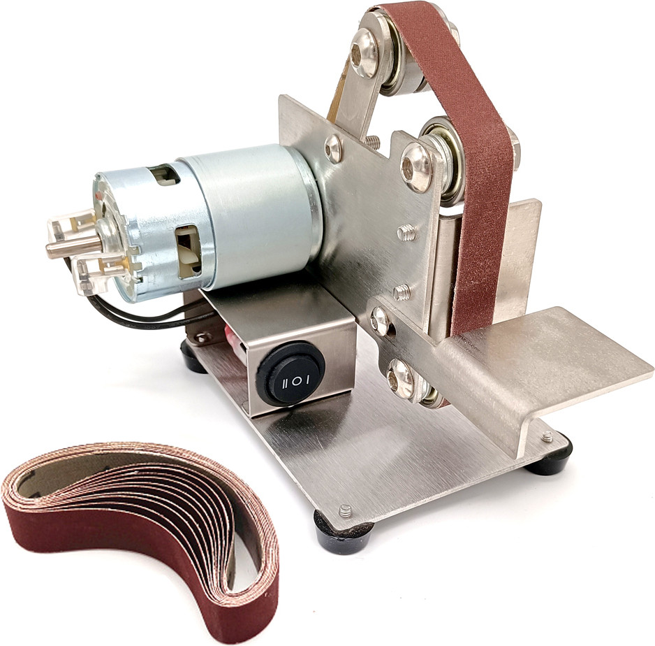 Cocosity Multifunctionele mini-elektrische bandschuurmachine met laag geluidsniveau