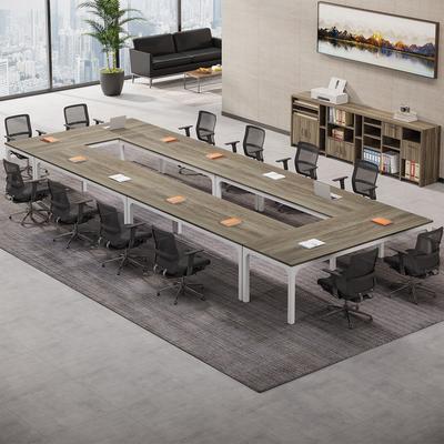 YUZHOU Large Conference Meeting Seminar Business Table for 18-24 Person (Set of 6) - 6PCS