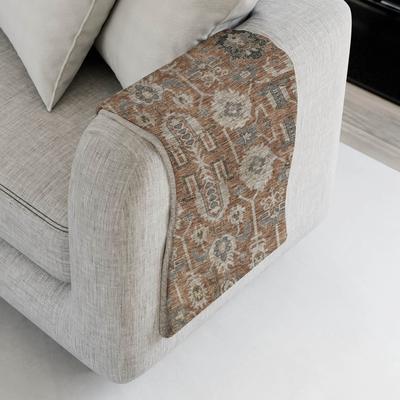 Addison Rugs Premium Machine Washable Boho Global Sherpa Throw Blanket