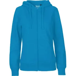 Neutral Damen Bio Kapuzen Sweatjacke O83301 sapphire XL