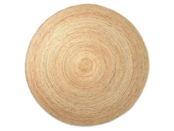 Ferm Living Tapis en jute rond Eternal large Natural