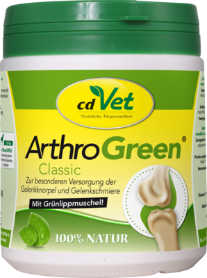 cdVet Naturprodukte GmbH ARTHROGREEN Classic Pulver f.Hunde/Katzen 345 g 02487012
