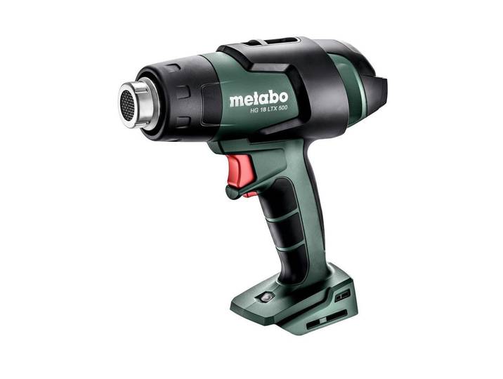 Akku-Heissluftgebläse METABO Akku-Heissluftgebläse HG 18 LTX 500 , grün, Kunststoff, Heissluftgeräte, Akku-Heissluftgebläse