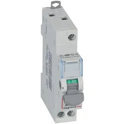 Legrand 406404 Lasttrennschalter DX3, 1-polig,20A 250VAC,beleucht.,Gebrauchskategorie AC22A,1TE
