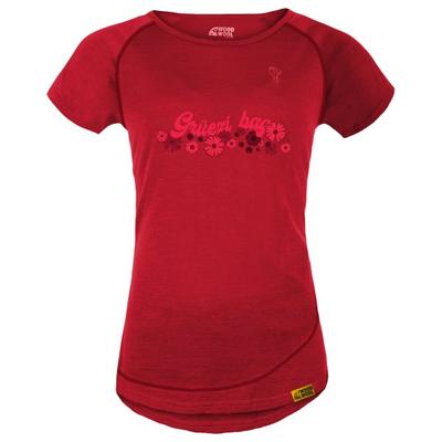 Grüezi Bag - Women's Uhura - Merinoshirt Gr S rot