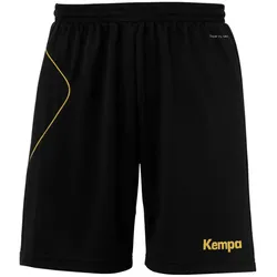 Kempa Curve Handballshorts Kinder schwarz/gold 128